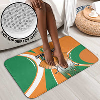 Ivory Coast Football Bathroom Set Les Elephants Spirit - Wonder Print Shop