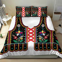 Vintage Polish Gorsecik Bedding Set Slavic Floral Folk Art