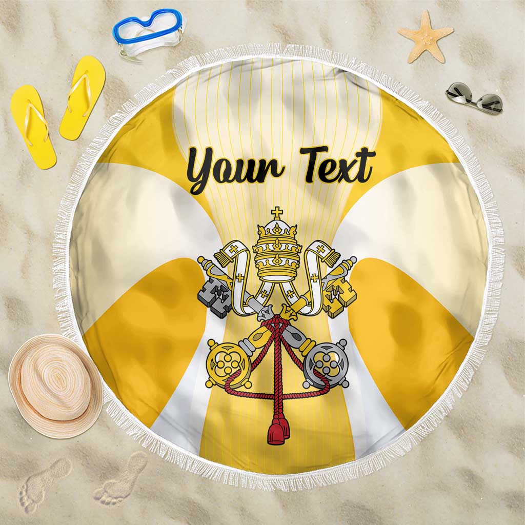 Personalized Holy See - Vatican City Beach Blanket Sporty Style