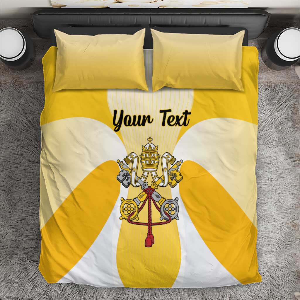 Personalized Holy See - Vatican City Bedding Set Sporty Style