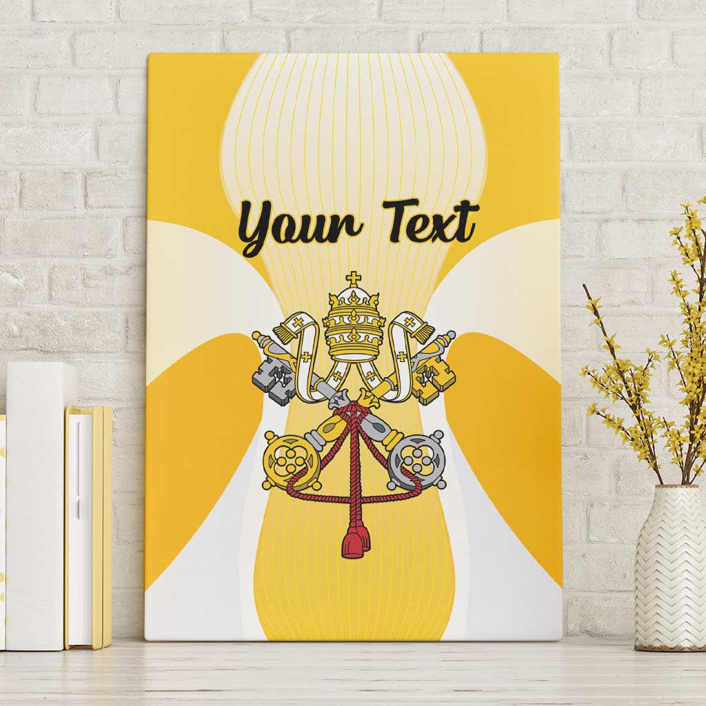 Personalized Holy See - Vatican City Canvas Wall Art Sporty Style