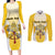 Personalized Holy See - Vatican City Couples Matching Long Sleeve Bodycon Dress and Long Sleeve Button Shirt Sporty Style