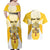 Personalized Holy See - Vatican City Couples Matching Off Shoulder Maxi Dress and Hawaiian Shirt Sporty Style