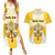 Personalized Holy See - Vatican City Couples Matching Summer Maxi Dress and Hawaiian Shirt Sporty Style