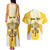 Personalized Holy See - Vatican City Couples Matching Tank Maxi Dress and Hawaiian Shirt Sporty Style