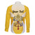 Personalized Holy See - Vatican City Family Matching Long Sleeve Bodycon Dress and Hawaiian Shirt Sporty Style