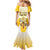 Personalized Holy See - Vatican City Family Matching Mermaid Dress and Hawaiian Shirt Sporty Style