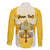 Personalized Holy See - Vatican City Family Matching Off The Shoulder Long Sleeve Dress and Hawaiian Shirt Sporty Style