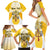 Personalized Holy See - Vatican City Family Matching Short Sleeve Bodycon Dress and Hawaiian Shirt Sporty Style