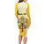 Personalized Holy See - Vatican City Long Sleeve Bodycon Dress Sporty Style