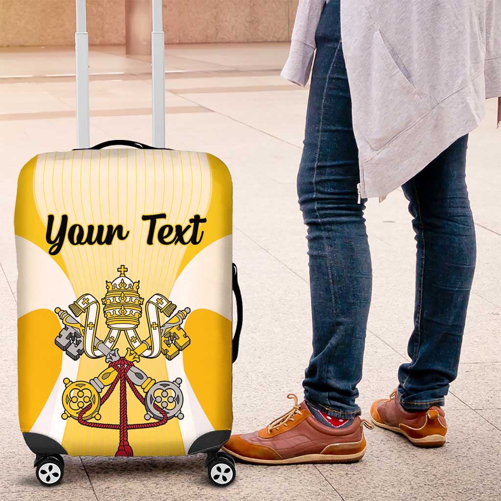 Personalized Holy See - Vatican City Luggage Cover Sporty Style