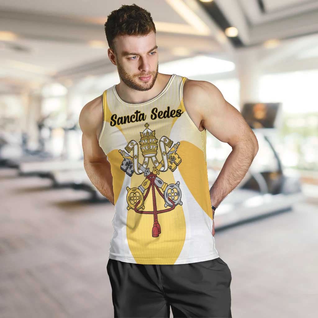 Personalized Holy See - Vatican City Men Tank Top Sporty Style