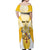 Personalized Holy See - Vatican City Off Shoulder Maxi Dress Sporty Style