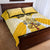 Personalized Holy See - Vatican City Quilt Bed Set Sporty Style