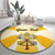 Personalized Holy See - Vatican City Round Carpet Sporty Style