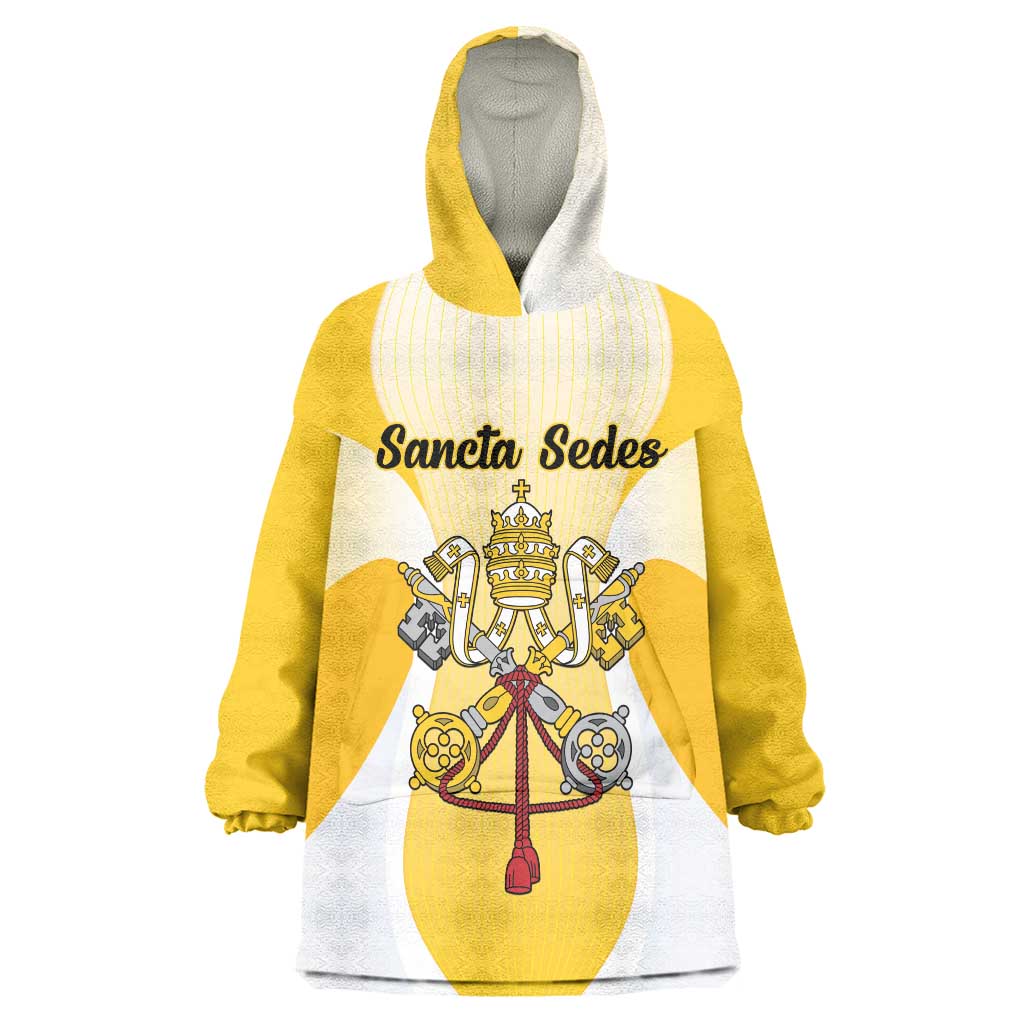 Personalized Holy See - Vatican City Wearable Blanket Hoodie Sporty Style