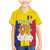 Custom Andorra Coat Of Arms Family Matching Mermaid Dress and Hawaiian Shirt Narcissus Poeticus Flowers Flag Style