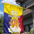 Custom Andorra Coat Of Arms Garden Flag Narcissus Poeticus Flowers Flag Style