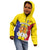 Custom Andorra Coat Of Arms Kid Hoodie Narcissus Poeticus Flowers Flag Style