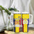 Custom Andorra Coat Of Arms Tumbler With Handle Narcissus Poeticus Flowers Flag Style