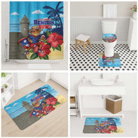 Puerto Rico Coquí Frog Bathroom Set Benito Bowl Halftime Show