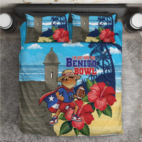 Puerto Rico Coquí Frog Bedding Set Benito Bowl Halftime Show