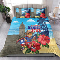 Puerto Rico Coquí Frog Bedding Set Benito Bowl Halftime Show