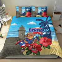 Puerto Rico Coquí Frog Bedding Set Benito Bowl Halftime Show