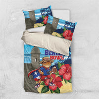 Puerto Rico Coquí Frog Bedding Set Benito Bowl Halftime Show