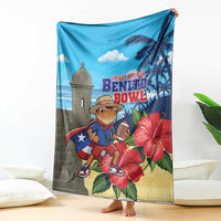 Puerto Rico Coquí Frog Blanket Benito Bowl Halftime Show