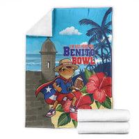 Puerto Rico Coquí Frog Blanket Benito Bowl Halftime Show