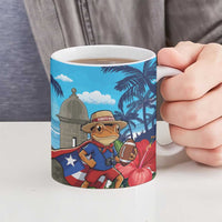 Puerto Rico Coquí Frog Ceramic Mug Benito Bowl Halftime Show