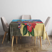 Puerto Rico Coquí Frog Tablecloth Benito Bowl Halftime Show