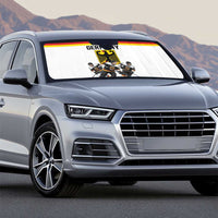 Germany Hockey Auto Sun Shade German Eagle Hockey Pride