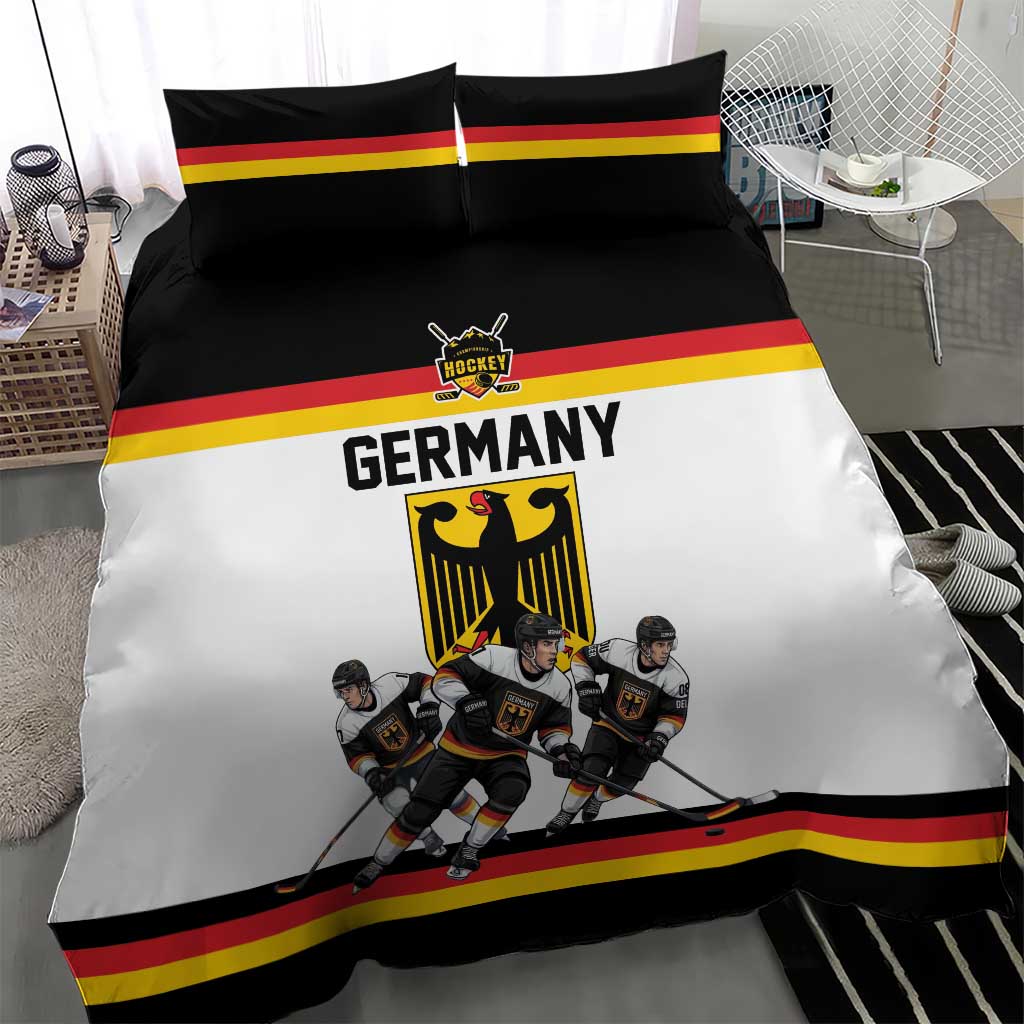 Germany Hockey Bedding Set German Eagle Hockey Pride