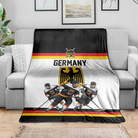 Germany Hockey Blanket German Eagle Hockey Pride