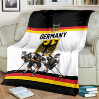Germany Hockey Blanket German Eagle Hockey Pride
