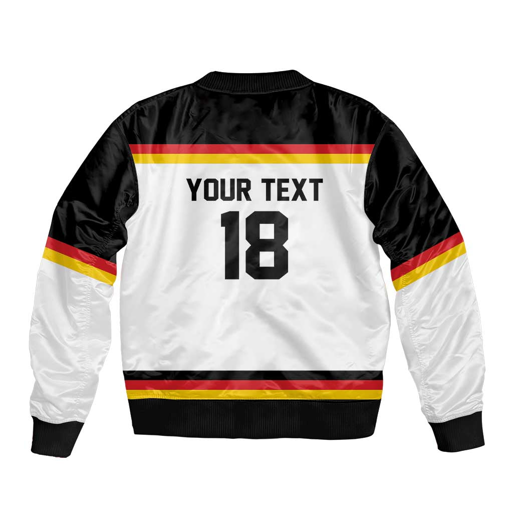 Germany Hockey Custom Bomber Jacket German Eagle Hockey Pride