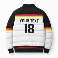 Germany Hockey Custom Bomber Puffer Jacket German Eagle Hockey Pride