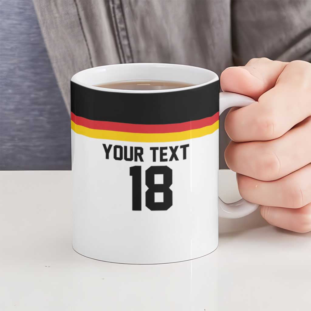 Germany Hockey Custom Ceramic Mug German Eagle Hockey Pride