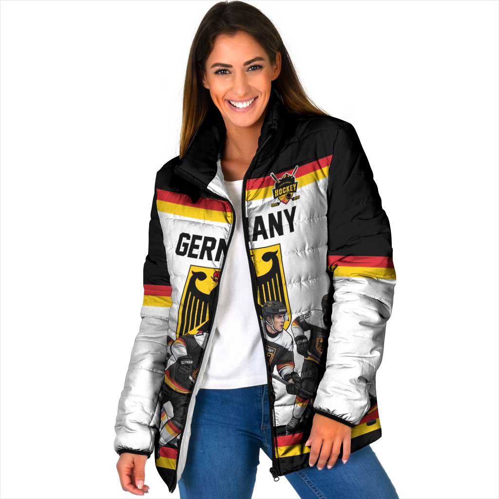 Germany Hockey Custom Padded Jacket German Eagle Hockey Pride