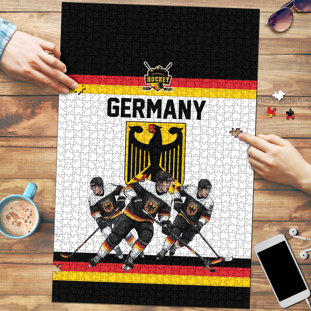 Germany Hockey Puzzle German Eagle Hockey Pride