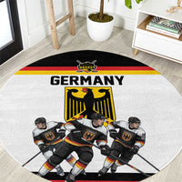 Germany Hockey Round Carpet German Eagle Hockey Pride