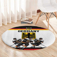 Germany Hockey Round Carpet German Eagle Hockey Pride