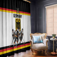 Germany Hockey Window Curtain German Eagle Hockey Pride
