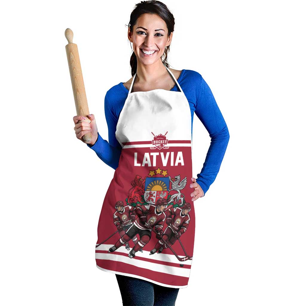 Latvia Hockey Pride Apron Baltic Ice Warriors