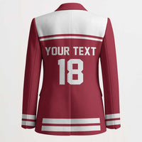 Latvia Hockey Pride Custom Blazer Baltic Ice Warriors