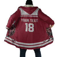 Latvia Hockey Pride Custom Cloak Baltic Ice Warriors