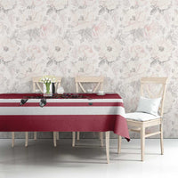 Latvia Hockey Pride Tablecloth Baltic Ice Warriors