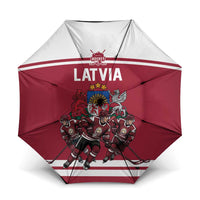 Latvia Hockey Pride Umbrella Baltic Ice Warriors